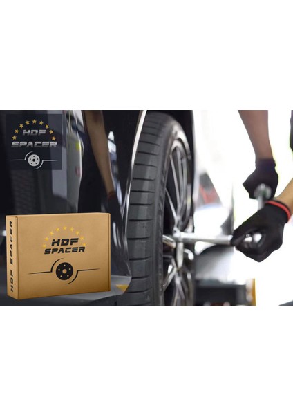 Spacer - Audi 2 cm Spacer 2 Adet + Bıjon Seti