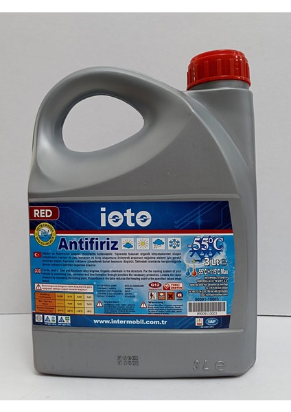 Antifriz Kırmızı -55 3lt.