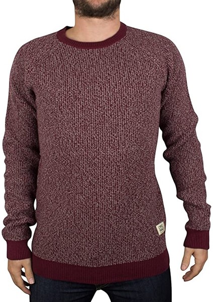 Jjorblake Knit 12093448 Bordo Kazak Bordo