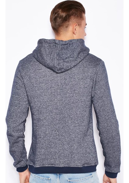 Jjorwillie Sweat Mix 12097315 Erkek Kapüşonlu Sweatshirt Gri