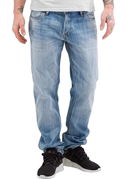 12117734 Tım Slim Fit Blue Denim Mavi