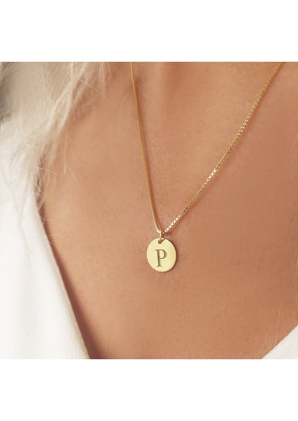 925 Ayar Gümüş Harfli Plaka Venezia Zincir Kolye fırsatları