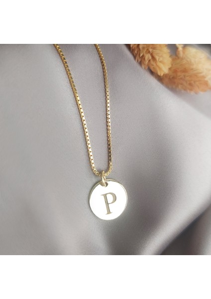 925 Ayar Gümüş Harfli Plaka Venezia Zincir Kolye indirimleri