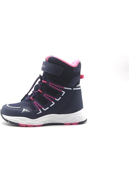 FK22-1361 Filet Çizme Lacivert Fuşya Lacivert Pembe