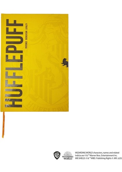 Wızardıng World Harry Potter Cıltlı Defter Hufflepuff