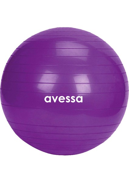 65 cm Pilates Topu Poşet Ambalaj Bpt-65 Mor