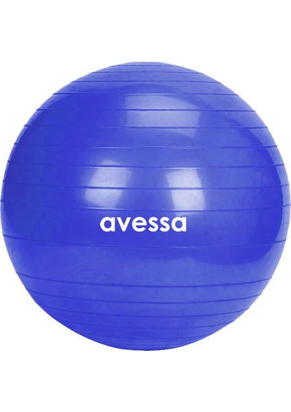 65 cm Pilates Topu Poşet Ambalaj Bpt-65 Mavi