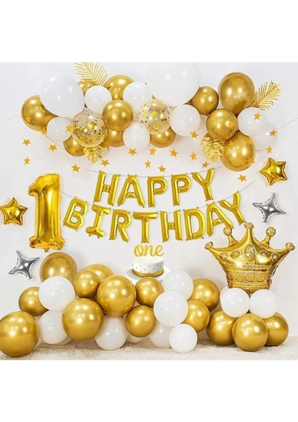 Ilk Doğum Günü Balon Süslemeleri