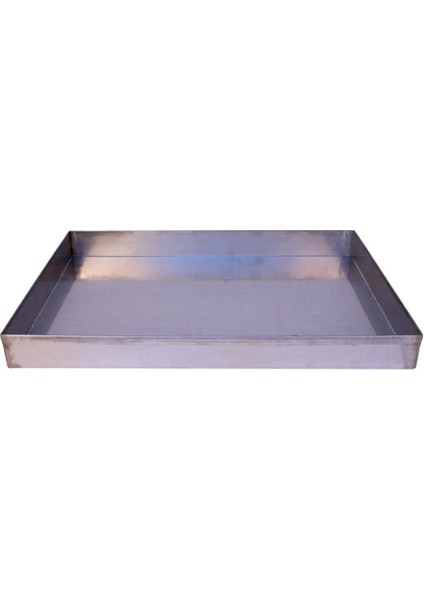 Paslanmaz Çelik Ebru Teknesi 35X50