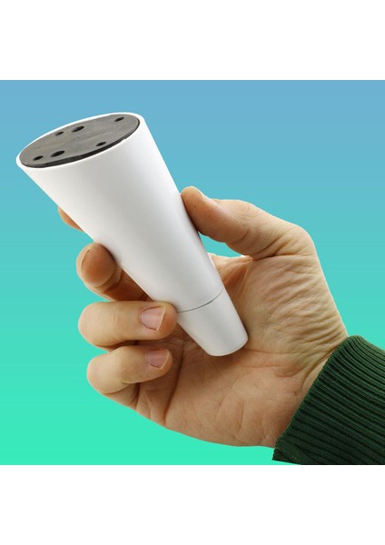 Lüks Mobilya Kanepe Sehpa Tv Ünitesi Koltuk Ayağı 12 cm Beyaz Ayak fırsatları