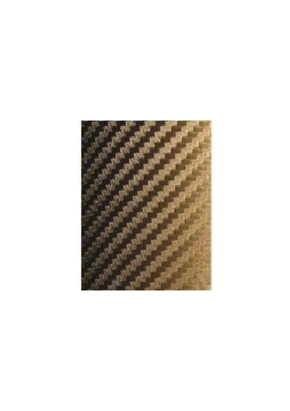 Altın Karbon Folyo Havakanallı 152 cm x 2 mt