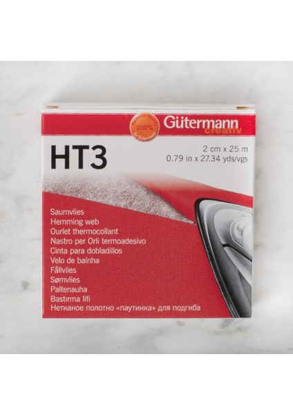 Güterman Ht3 2cm Paça Telası 25 Metre