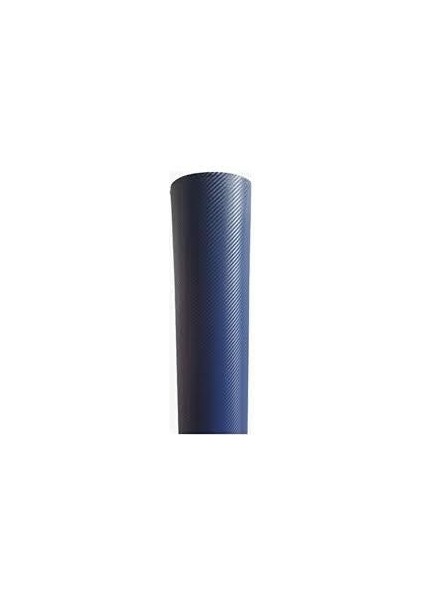 Koyu Lacivert Karbon Folyo Havakanallı 152 cm x 2 mt