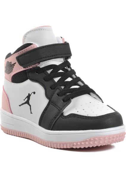 Haykat Uzun-P Siyah-Pudra Çocuk Hi Sneaker