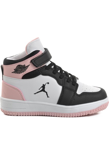Haykat Uzun-P Siyah-Pudra Çocuk Hi Sneaker