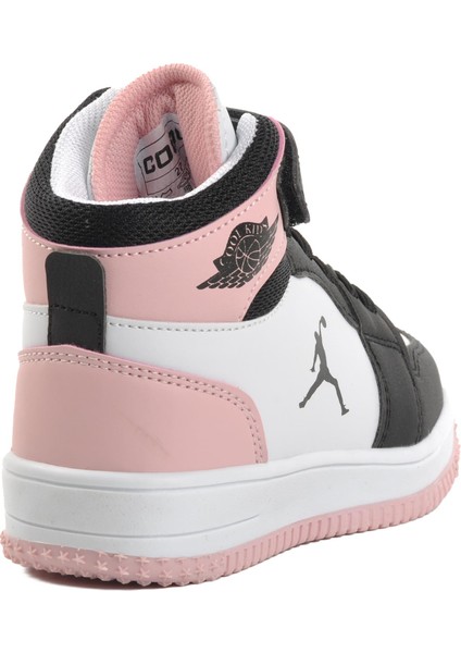 Haykat Uzun-P Siyah-Pudra Çocuk Hi Sneaker