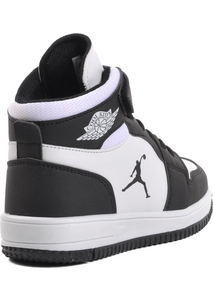 Haykat Uzun-F Siyah-Beyaz Çocuk Hi Sneaker fırsatları