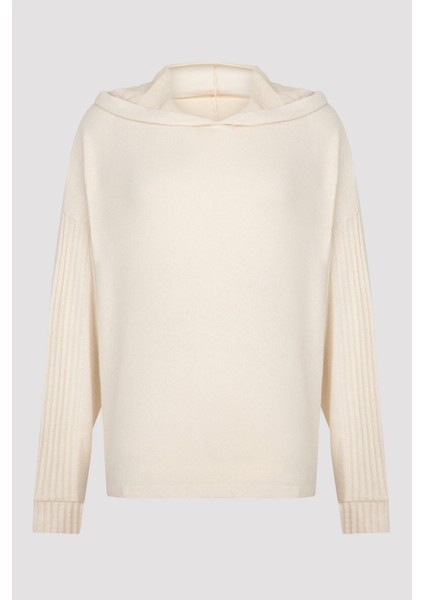 Gri Kapüşonlu Uzun Kollu Termal Sweatshirt indirimleri