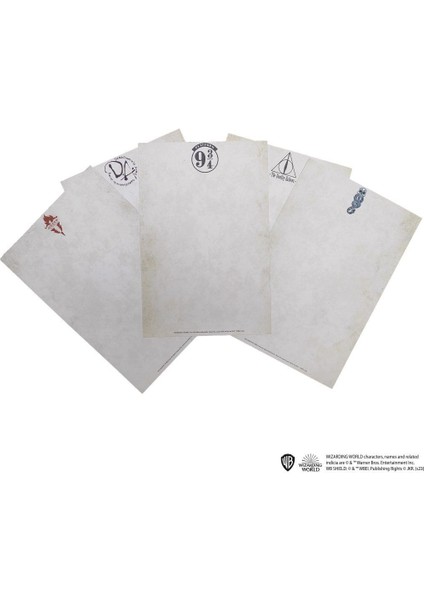 Wızardıng World Harry Potter Mektup Yazı Setı Kartpostal Harry