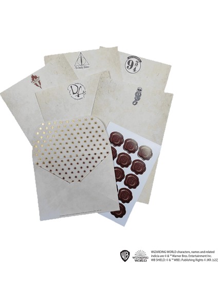 Wızardıng World Harry Potter Mektup Yazı Setı Kartpostal Harry modelleri