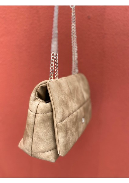 Kadın El Omuz Çantası MV080 Vizon fiyatları