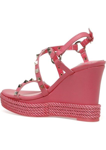 Harte3-A 3fx Fuşya Kadın Dolgu Topuk Sandalet modelleri