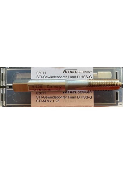 M8X1.25 Helicoil Kılavuz