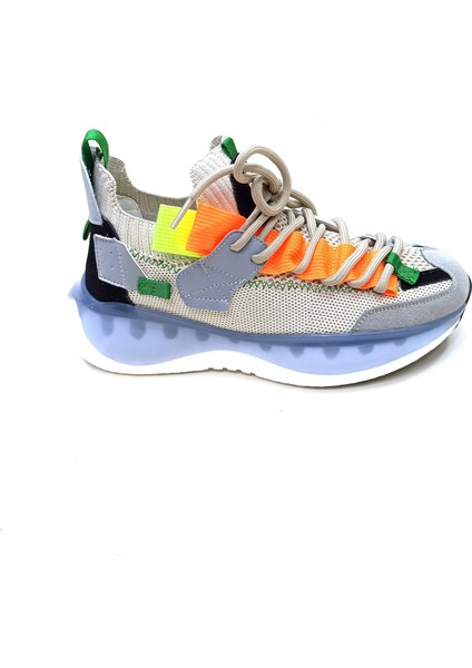 Bej Kadın Sneaker Spor Ayakkabı