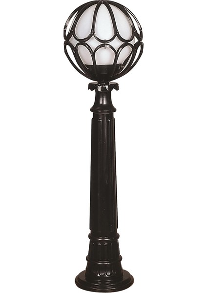 Avonnı BSU-68081-BSY-M6-BOP Siyah Boyalı Dış Mekan Aydınlatma E27 Abs Polietilen Cam 23CM