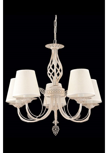 Avonnı AV-65112-5F Ferforje Boyalı Klasik Avize E14 Metal 55CM