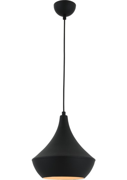 Avonnı AV-4106-M6-BSY Siyah Boyalı Modern Avize E27 Metal 27CM