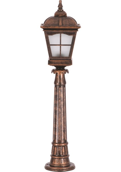 Avonnı BSU-68045-BKR-OP Kahverengi Boyalı Dış Mekan Aydınlatma E27 Aluminyum Cam 23CM