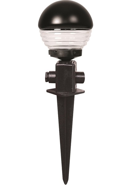 Avonnı BBO-68170-BSY Siyah Boyalı Dış Mekan Aydınlatma E27 Abs Akrilik Cam 20CM
