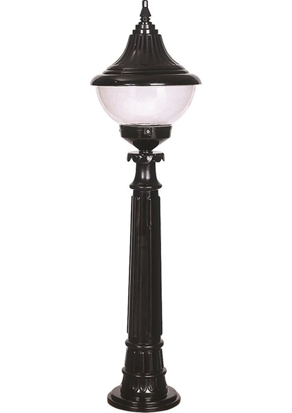 Avonnı BSU-68207-BSY-M1-B Siyah Boyalı Dış Mekan Aydınlatma E27 Abs Polikarbon Cam 27CM