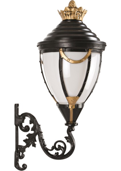 Avonnı BAP-68001-SOP Sarı/siyah Boyalı Dış Mekan Aydınlatma E27 Aluminyum Polikarbon Cam 60CM