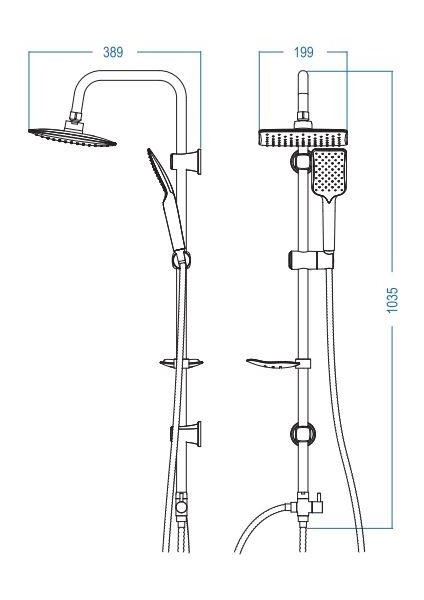 Solid S Batarya Seti + Trend Robot Duş Seti