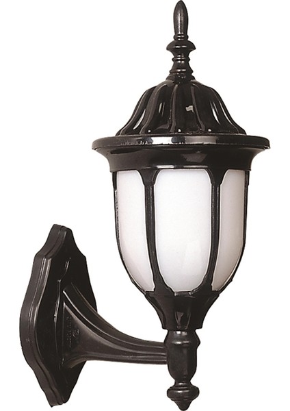 Avonnı BAP-68178-BSY Siyah Boyalı Dış Mekan Aydınlatma E27 Abs Polikarbon Cam 23X16CM