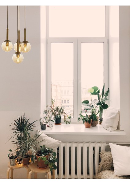 Avonnı AV-60216-4ET Eskitme Kaplama Modern Avize E27 Metal Cam 40CM fiyatları