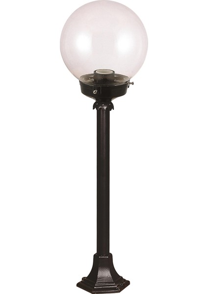Avonnı BSU-68160-BSY-M1-B Siyah Boyalı Dış Mekan Aydınlatma E27 Abs Akrilik Cam 20CM