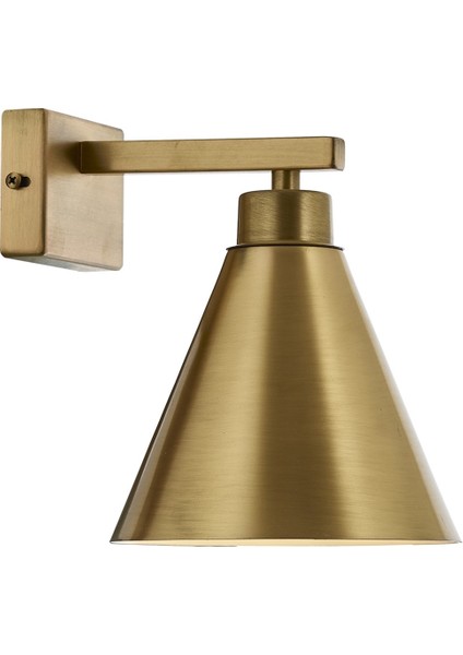 Avonnı AP-62176-01 Eskitme Kaplama Aplik E27 Metal 15X20CM