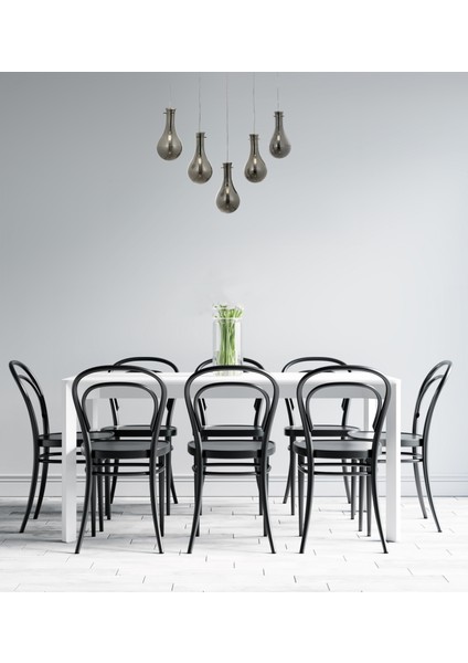 Avonnı AV-60092-5KY Krom Kaplama Modern Avize E14 Metal Cam 80X15CM indirimleri