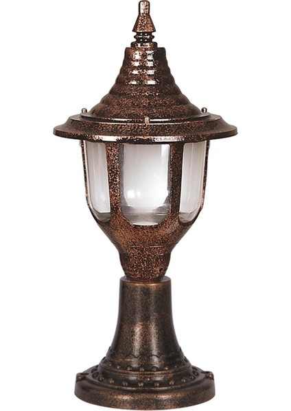 Avonnı BSU-68190-BKR-K Kahverengi Boyalı Dış Mekan Aydınlatma E27 Abs Polikarbon Cam 24CM