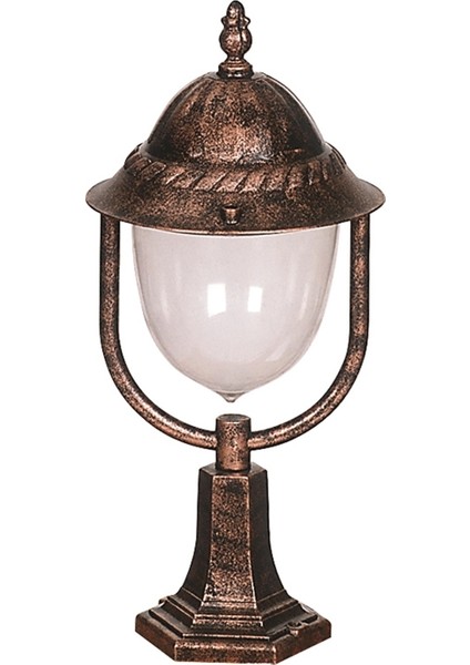 Avonnı BSU-68212-BKR-K Kahverengi Boyalı Dış Mekan Aydınlatma E27 Abs Polikarbon Cam 30CM
