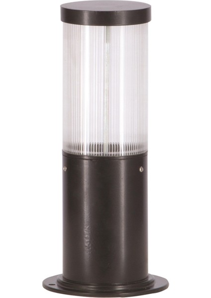 Avonnı BSU-68137-BSY-K Siyah Boyalı Dış Mekan Aydınlatma E27 Aluminyum Polikarbon Cam 10CM