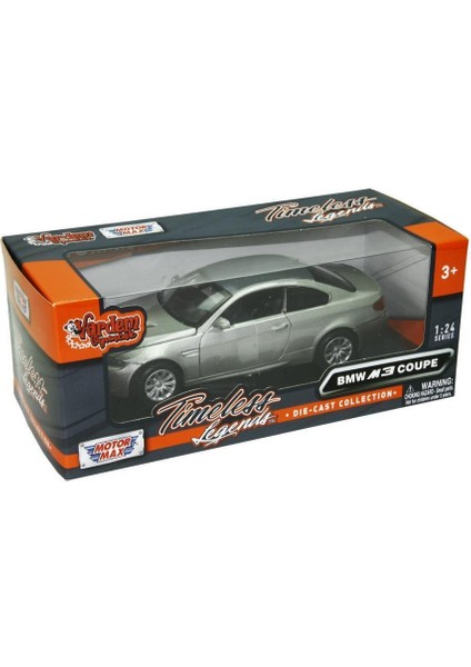 Koleksiyonerler Için Bmw M3 Coupe 1:24 Ölçek