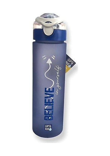 Belıeve Tritan Matara 600 ml Mavi