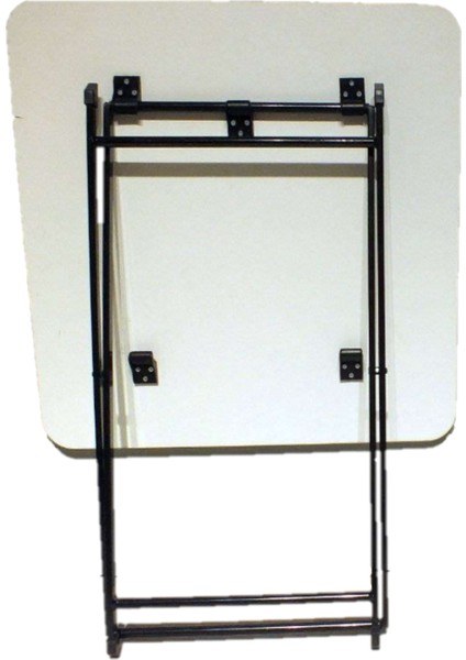Masa Sandalye Katlanır Bistro Takımı 60CM Kare