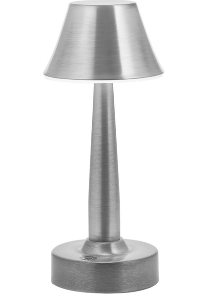 Avonnı ML-64006-N Nikel Kaplama Masa Lambası LED Metal Pleksi 11CM