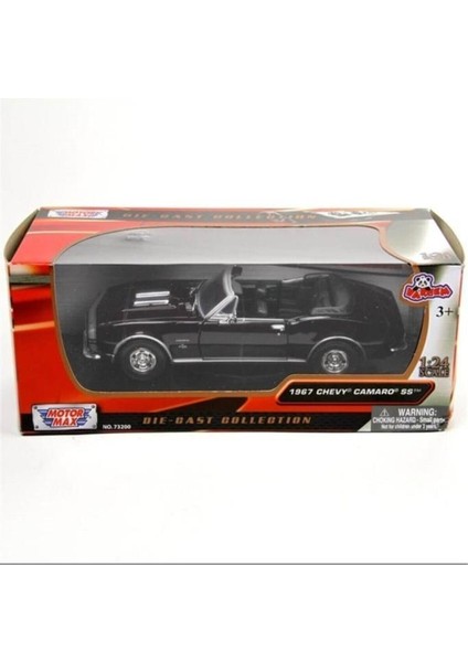 Koleksiyonerler Için 1967 Model Chevy Camaro Ss 1:24 Ölçek