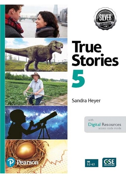 True Stories 5 With Digital Resources